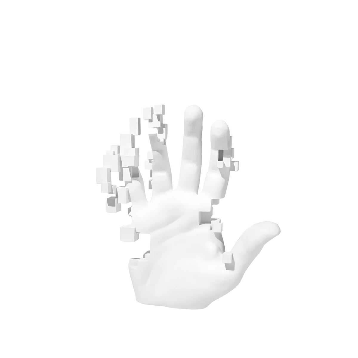 Abstract Mosaic Hand Sculpture Modern Resin Decorative Ornament