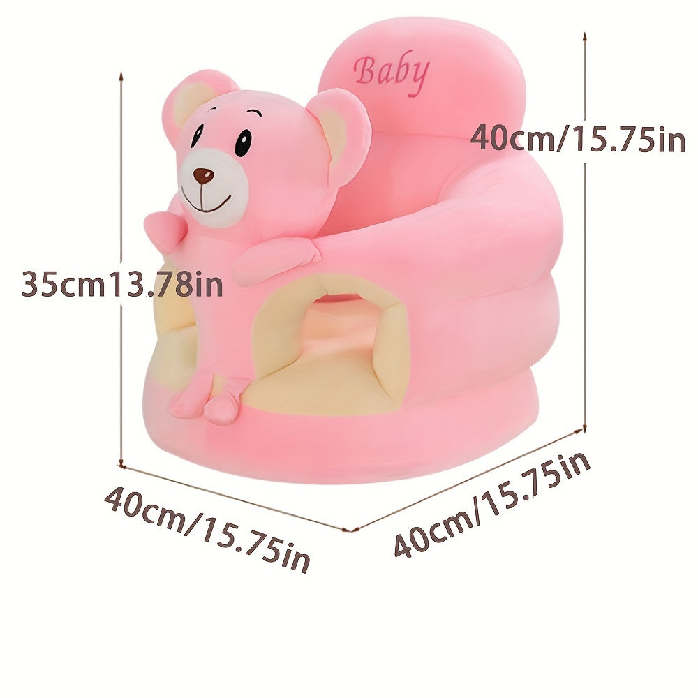 Baby Support Seat Soft Plush Learning Sitting Chair