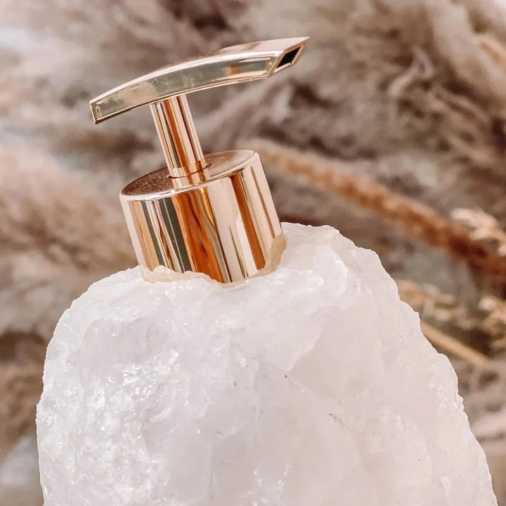 Elegant Refillable Soap Dispenser Bottle Hand Pump Bathroom Countertop Accessory