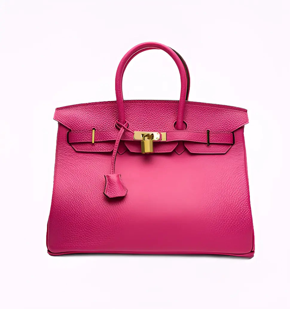 Large Elegant Handbag Women's PU Leather Spacious Shoulder Bag