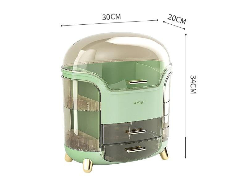 Luxury Makeup Organizer Cosmetic Storage Case Drawer Box