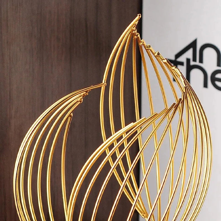 Modern Sailboat Sculpture Elegant Home Decor Accent