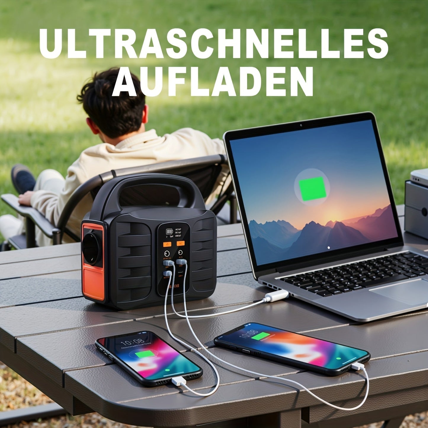 Portable Power Station Lithium Battery Solar Generator