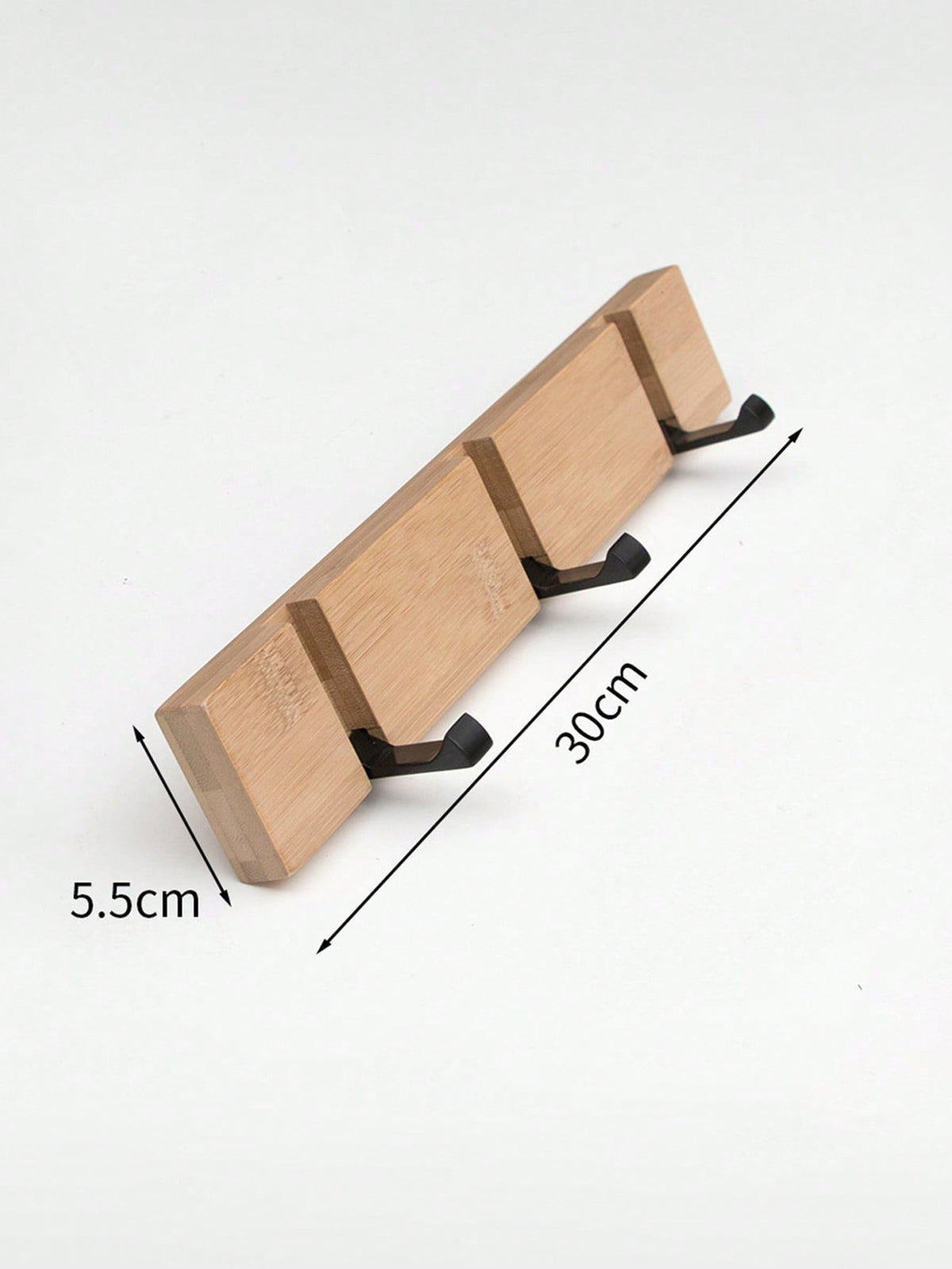 Retractable Wall Coat Rack Space Saving Hook Organizer