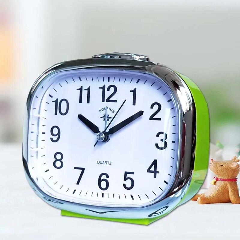 Silent Mechanical Alarm Clock Bedroom Nightstand
