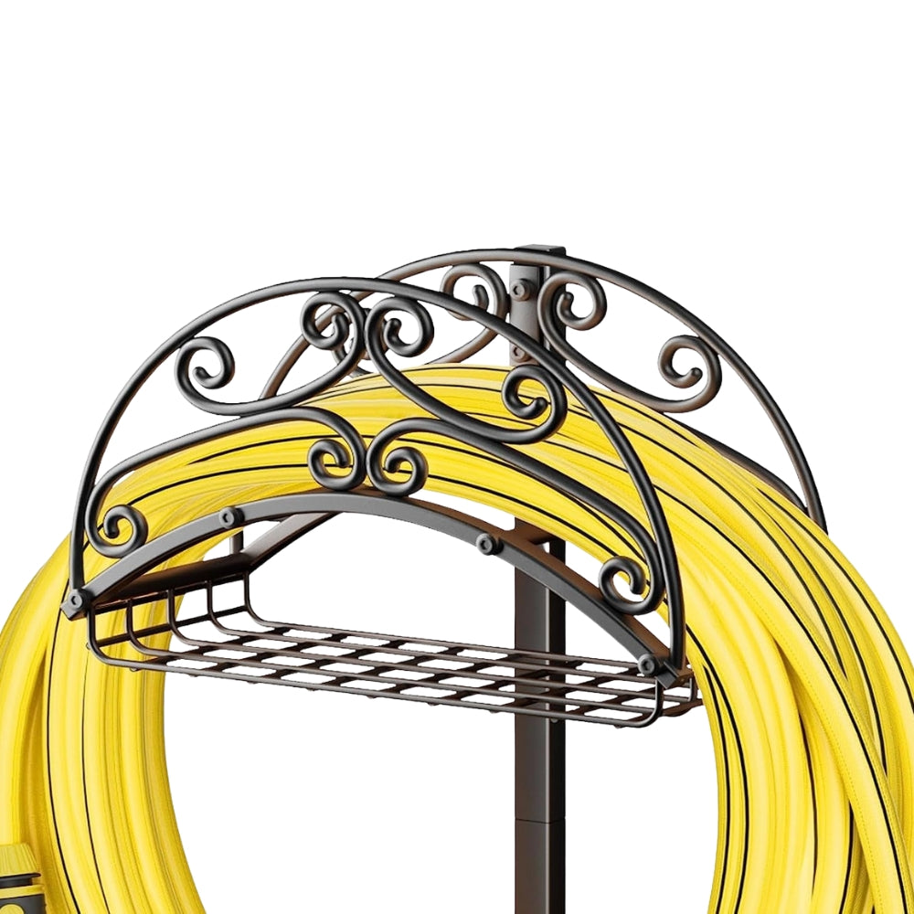 Wall Mounted Removable Garden Hose Holder Outdoor Storage