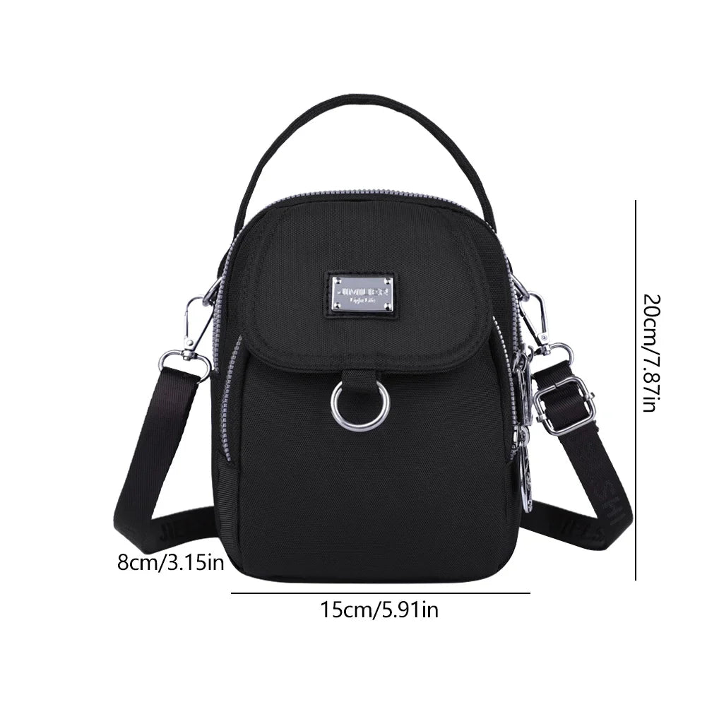 Waterproof Oxford Crossbody Messenger Bag Women Travel Purse