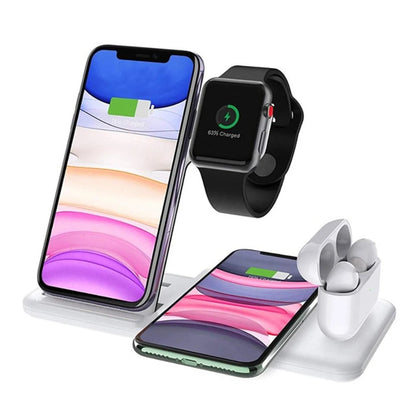 15W Wireless Charging Station for iPhone Apple Watch and AirPods