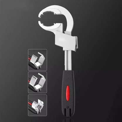 Adjustable Heavy Duty Pipe Wrench Large Grip Plumbing Tool