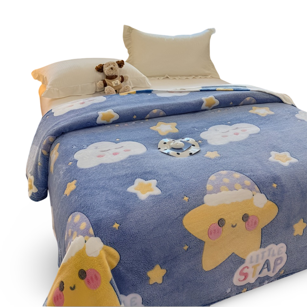 All Season Coral Fleece Throw Blanket Soft Plush Cozy Bed Sofa Blanket