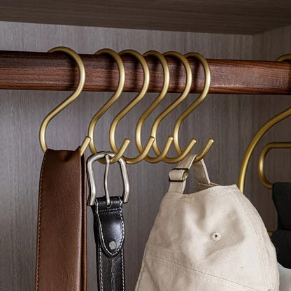 Aluminium S Hook Storage Organizer Multifunction Hanging Hooks
