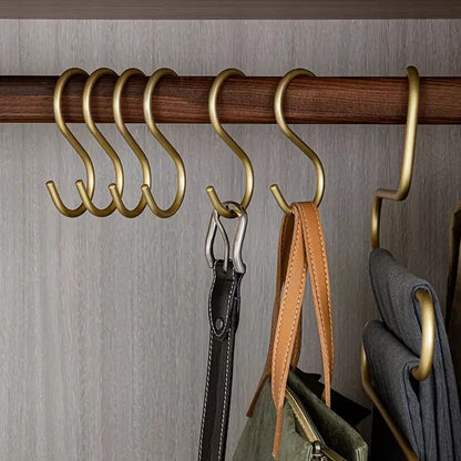 Aluminium S Hook Storage Organizer Multifunction Hanging Hooks
