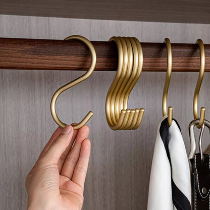 Aluminium S Hook Storage Organizer Multifunction Hanging Hooks