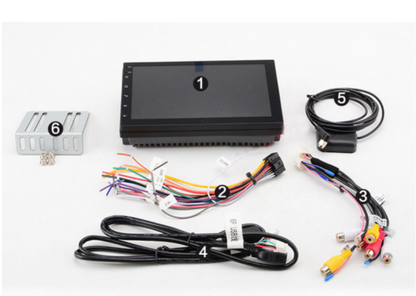 Android Double Din Car Stereo GPS Bluetooth Multimedia Player
