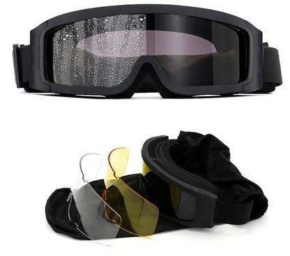 Anti Fog Motorcycle Goggles Over Glasses Riding Eyewear
