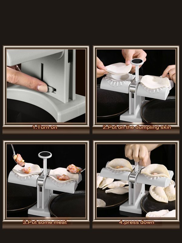 Automatic Dumpling Maker Press Stainless Steel Dumpling Mold