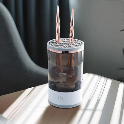 Automatic Makeup Brush Cleaner Electric Rotating Clean Dryer Tool