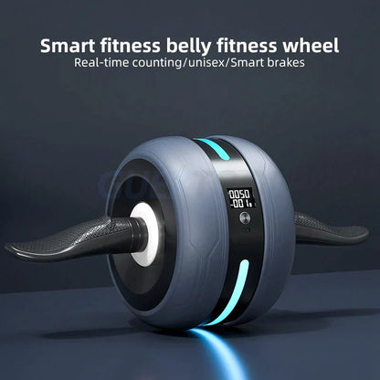 Automatic Rebound Ab Roller Wheel With Smart Counter