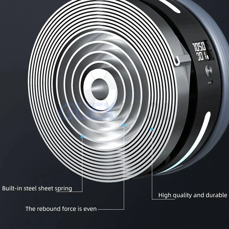 Automatic Rebound Ab Roller Wheel With Smart Counter