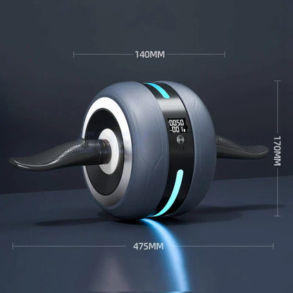 Automatic Rebound Ab Roller Wheel With Smart Counter