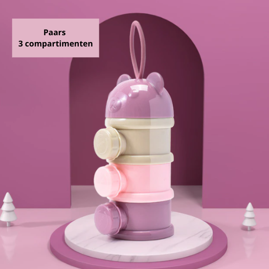 Baby Formula Dispenser Tower Milk Powder Storage Travel Snack Container