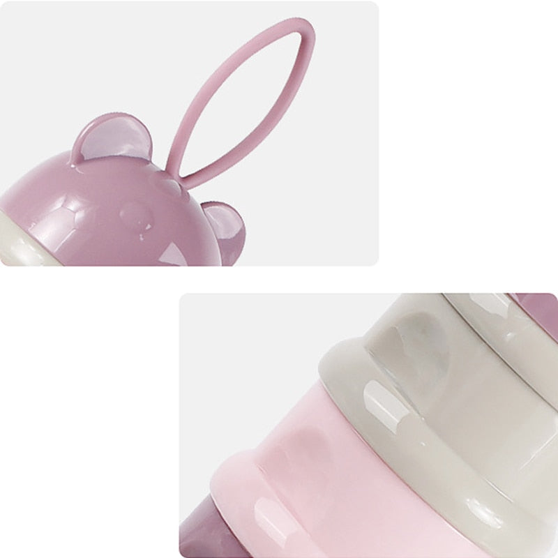 Baby Formula Dispenser Tower Milk Powder Storage Travel Snack Container
