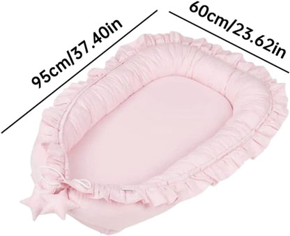 Baby Nest Lounger Soft Breathable Portable Infant Sleeping Pod