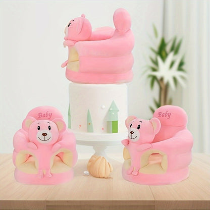 Baby Support Seat Soft Plush Learning Sitting Chair