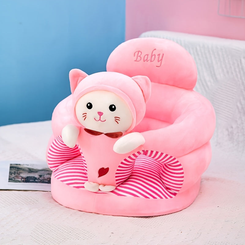 Baby Support Seat Soft Plush Learning Sitting Chair