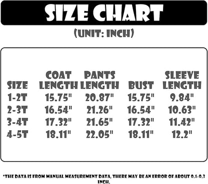 Baby Winter Snowsuit Hooded Warm Padded Jacket Pants Set