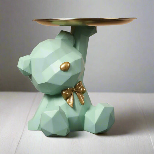 Bear Key Holder Decorative Desk Entryway Organizer