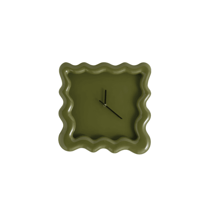 Biscuit Shape Wall Clock Modern Silent Decorative Clock