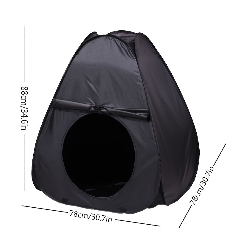 Blackout Sensory Tent Portable Kids Privacy Calm Space Tent