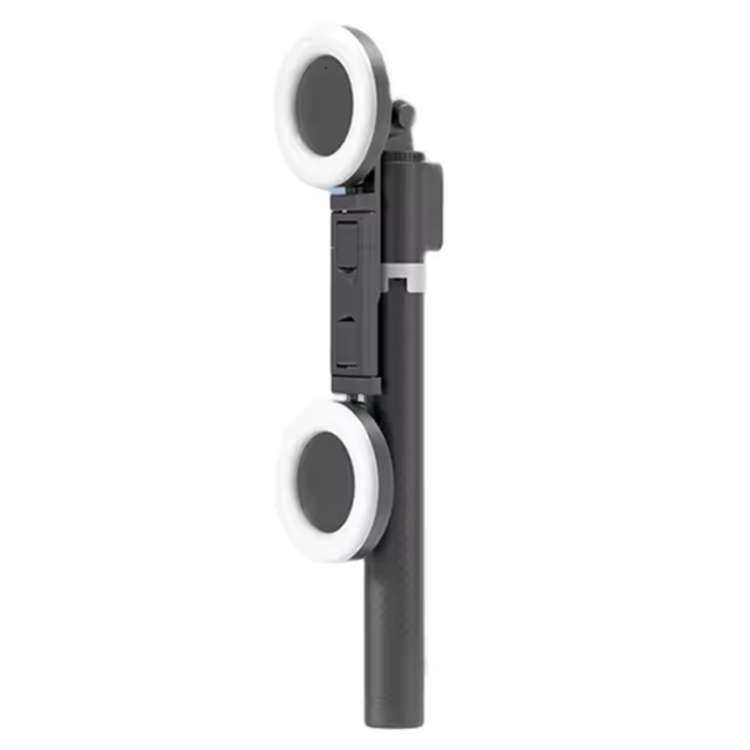 Bluetooth Selfie Stick Tripod With Ring Lights