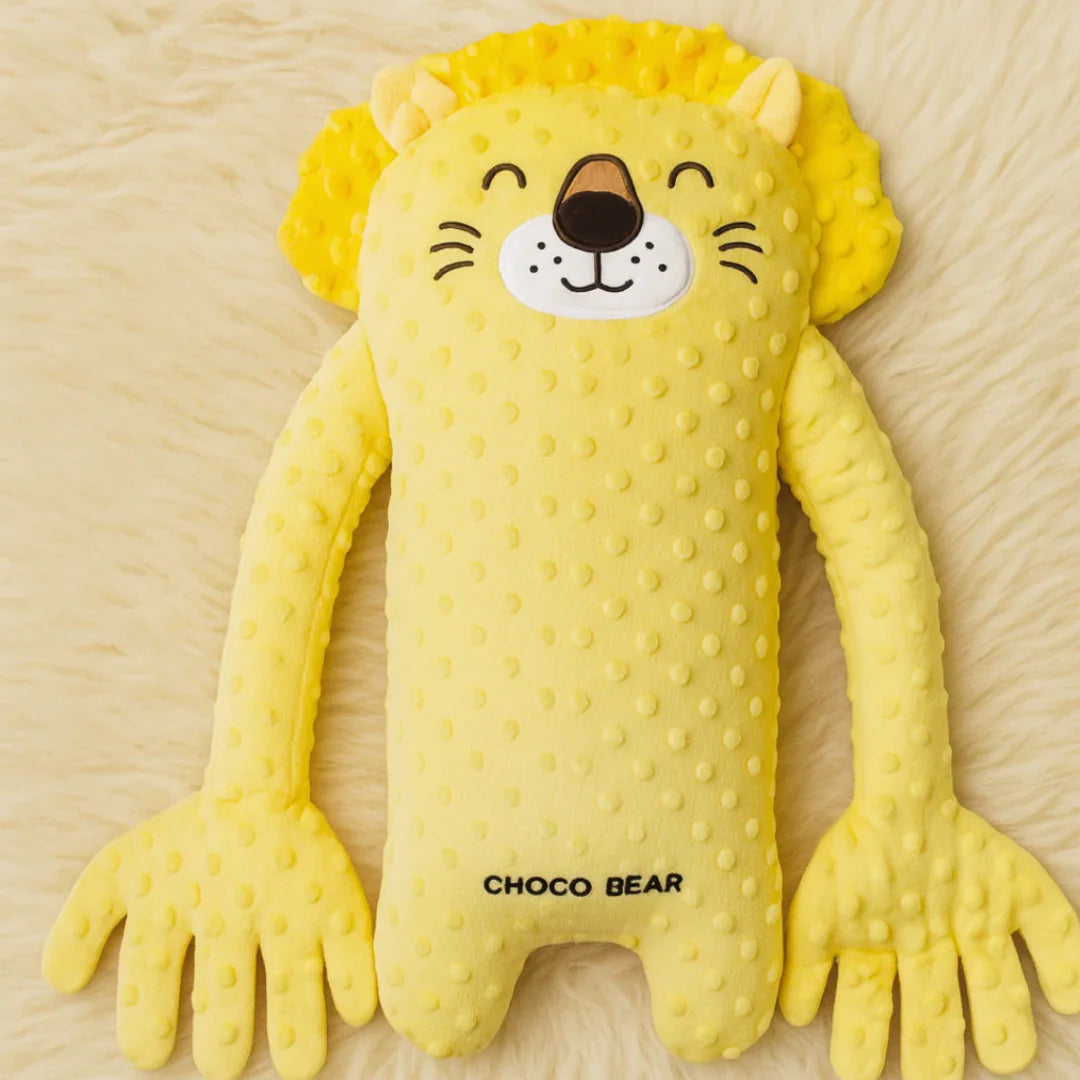 Breathing Sleep Teddy Bear Plush Rhythmic Motion Baby Comfort Toy