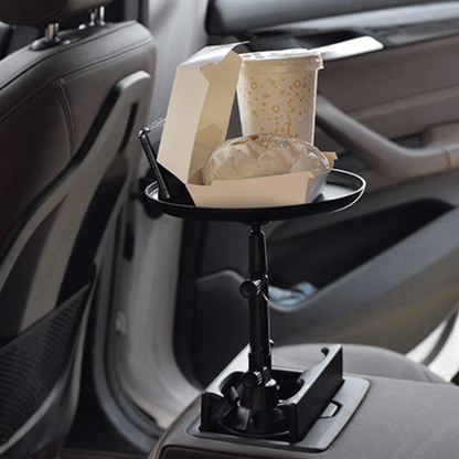 Car Cup Holder Tray Car Food Phone Organizer Travel Table
