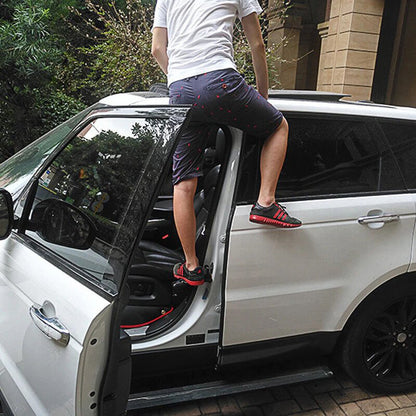 Car Roof Access Step Folding Aluminum Door Pedal