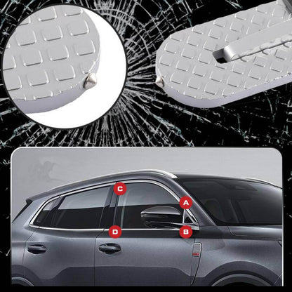 Car Roof Access Step Folding Aluminum Door Pedal