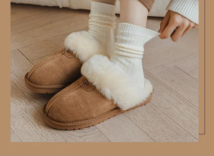 Cashmere Wool Winter Socks Soft Thermal Crew Socks for Men and Women