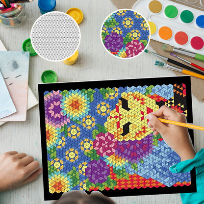 Color By Number Book Creative Coloring Book Kids Adults Relaxation Art
