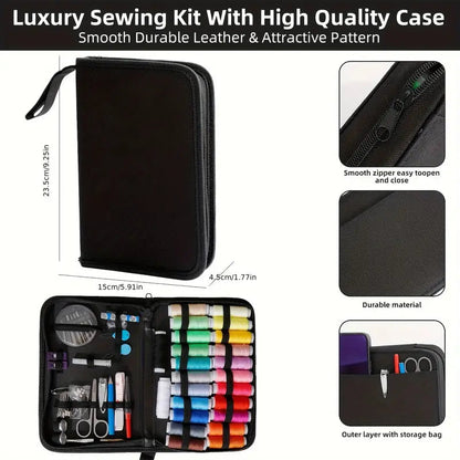 Complete Sewing Kit 98 Pieces Repair Hand Sewing Travel Set
