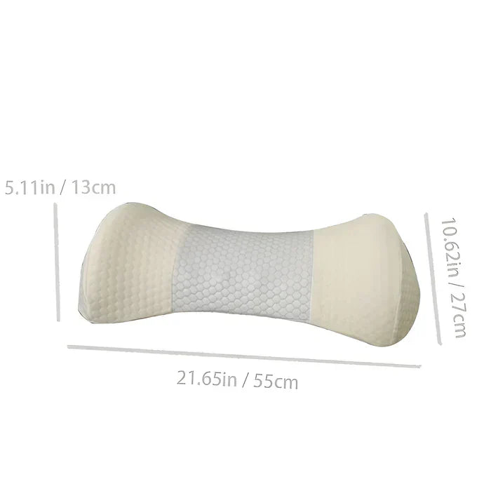 Cooling Lumbar Neck Support Pillow Ergonomic Sleep Cushion