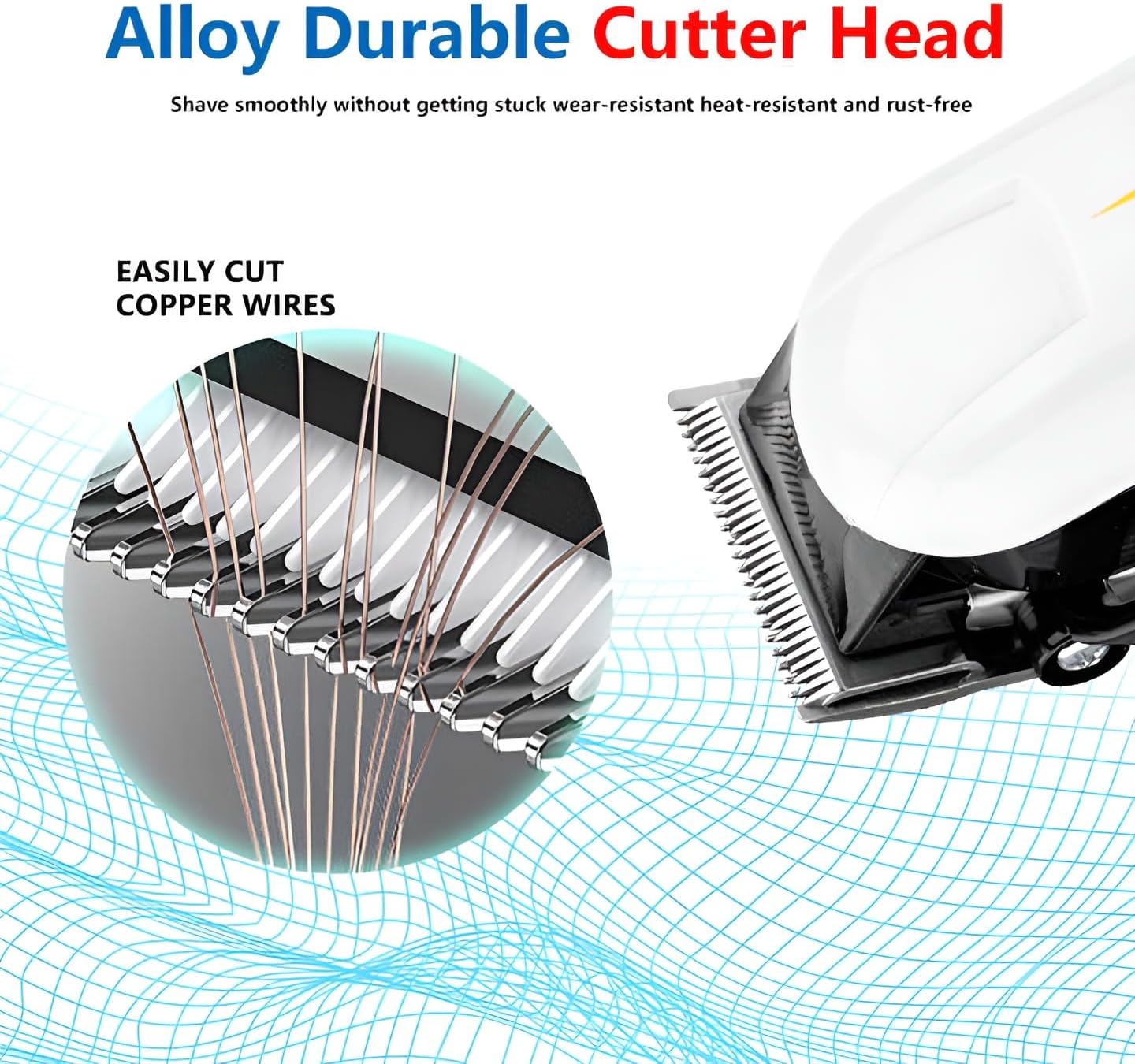 Cordless Hair Clipper Beard Trimmer Precision Barber Machine