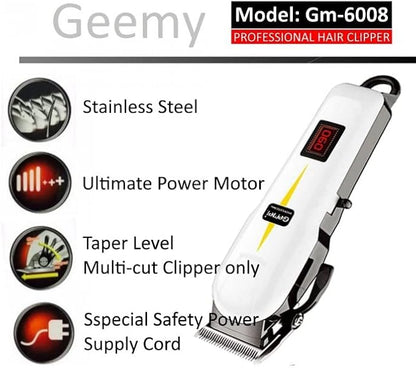 Cordless Hair Clipper Beard Trimmer Precision Barber Machine