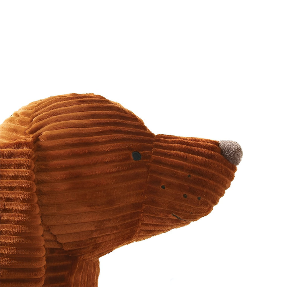 Corduroy Dachshund Plush Pillow Soft Stuffed Cushion Toy