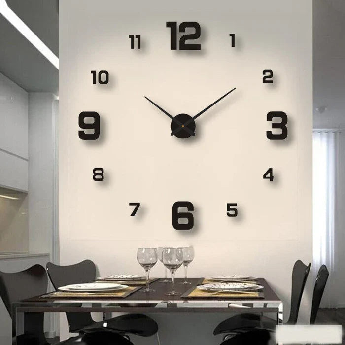 Creative Modern Wall Clock Decorative Silent Design for Home and Office