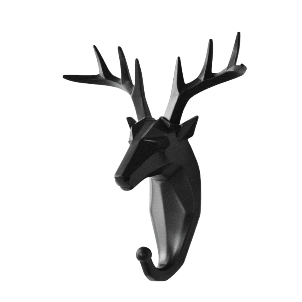 Decorative Animal Head Wall Hook Realistic Wall Mounted Coat Hanger