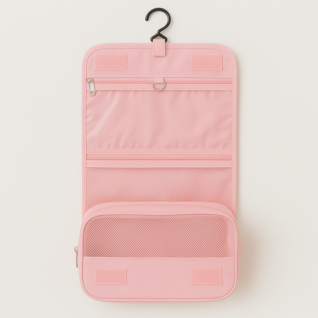 Deluxe Waterproof Toiletry Bag Travel Organizer with Compartments