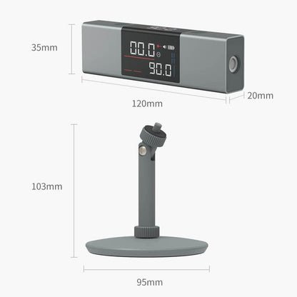 Digital 360° Laser Level Tool Ultra-Precise Alignment Measuring Instrument