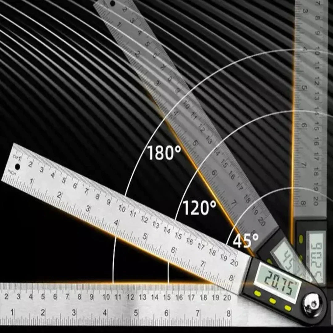 Digital Angle Finder Ruler for Woodworking and DIY